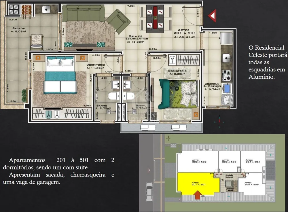 Apartamento, 2 quartos, 102 m² - Foto 12