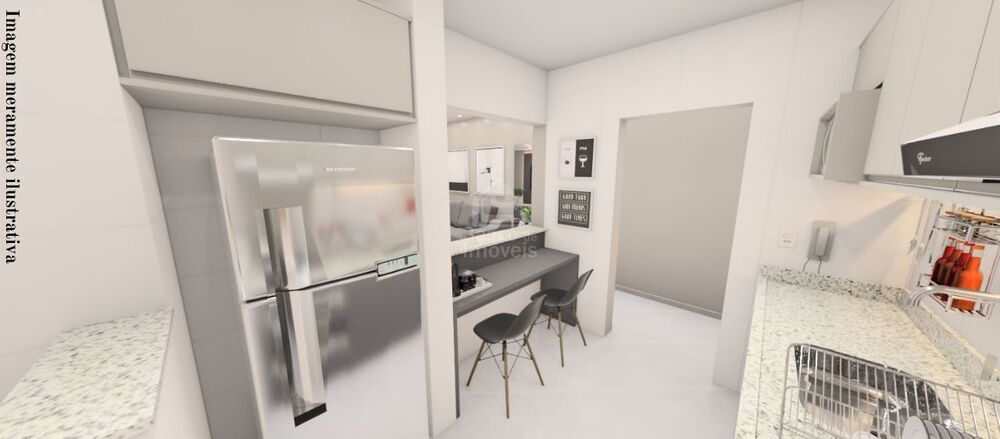 Apartamento, 1 quarto, 43 m² - Foto 2