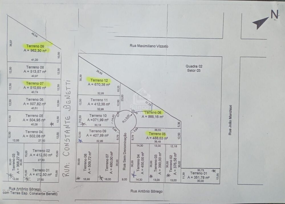 Terreno, 404 m² - Foto 2