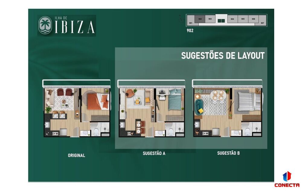 Apartamento à venda com 1 quarto, 25m² - Foto 17