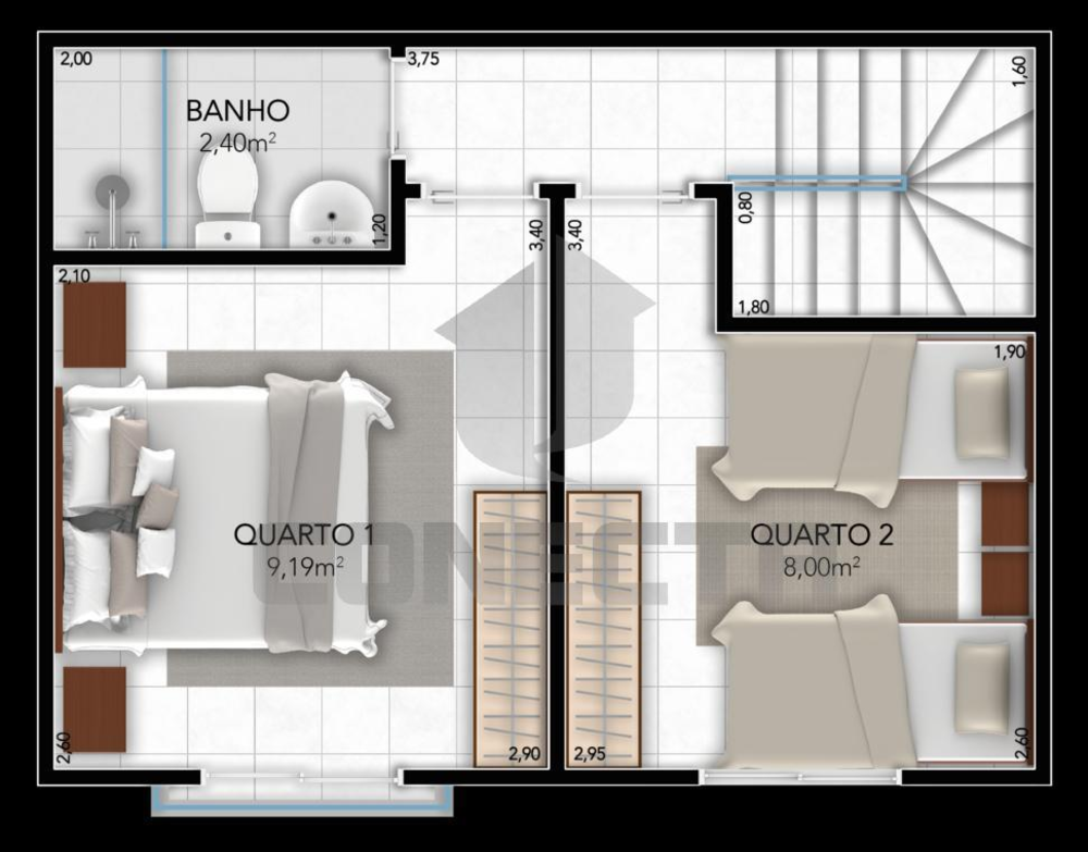Casa à venda com 2 quartos, 47m² - Foto 15