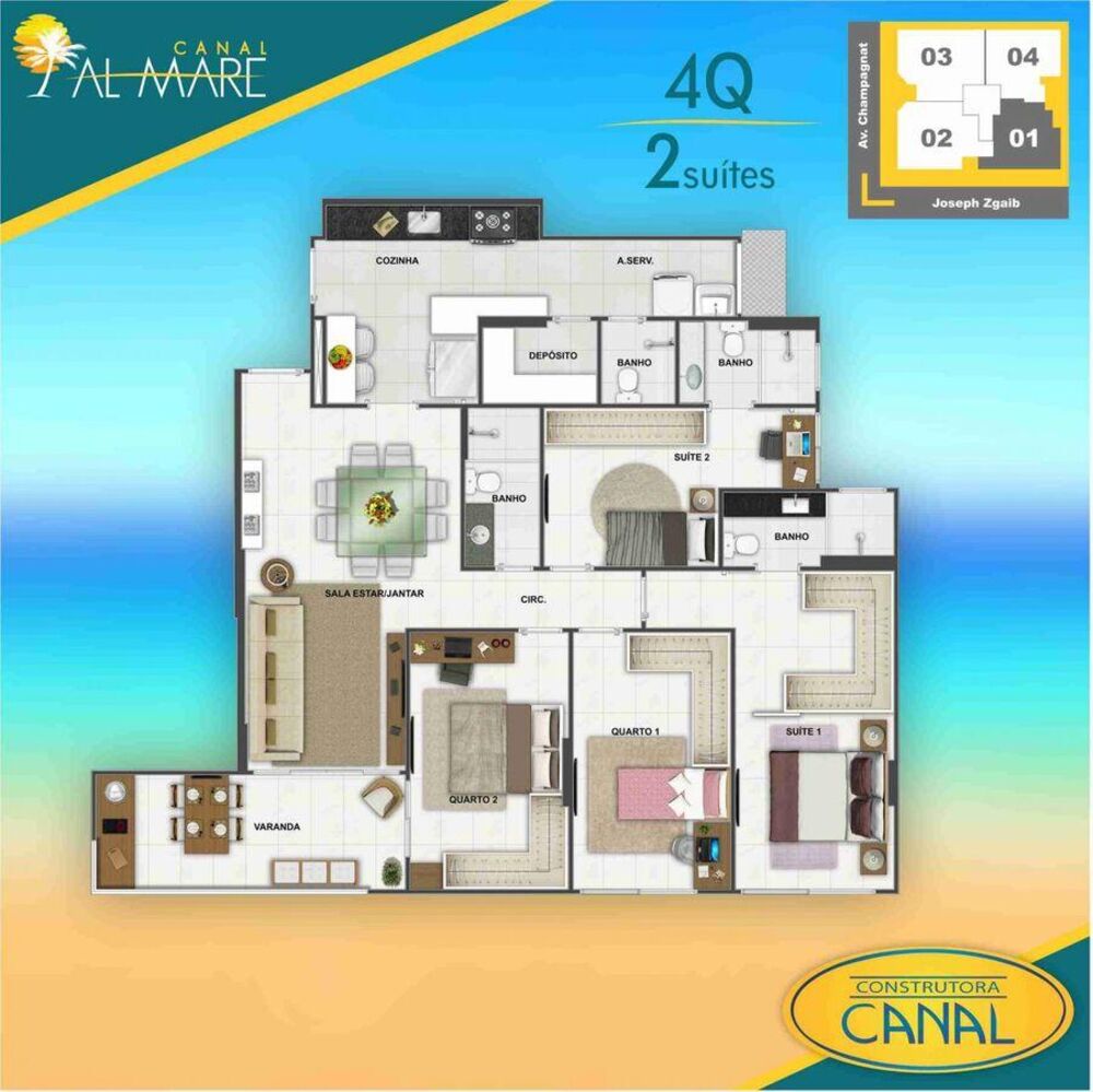 Apartamento, 4 quartos, 125 m² - Foto 21
