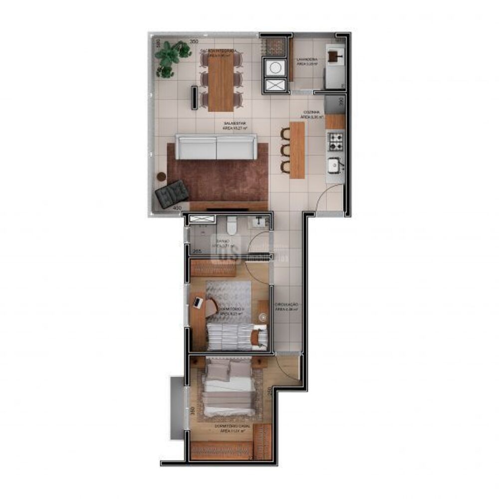 Apartamento à venda com 2 quartos, 94m² - Foto 6