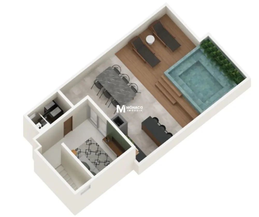 Cobertura, 3 quartos, 129 m² - Foto 2