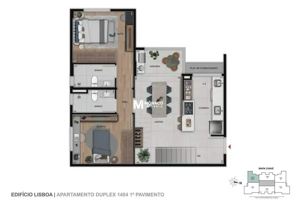Cobertura, 2 quartos, 116 m² - Foto 4
