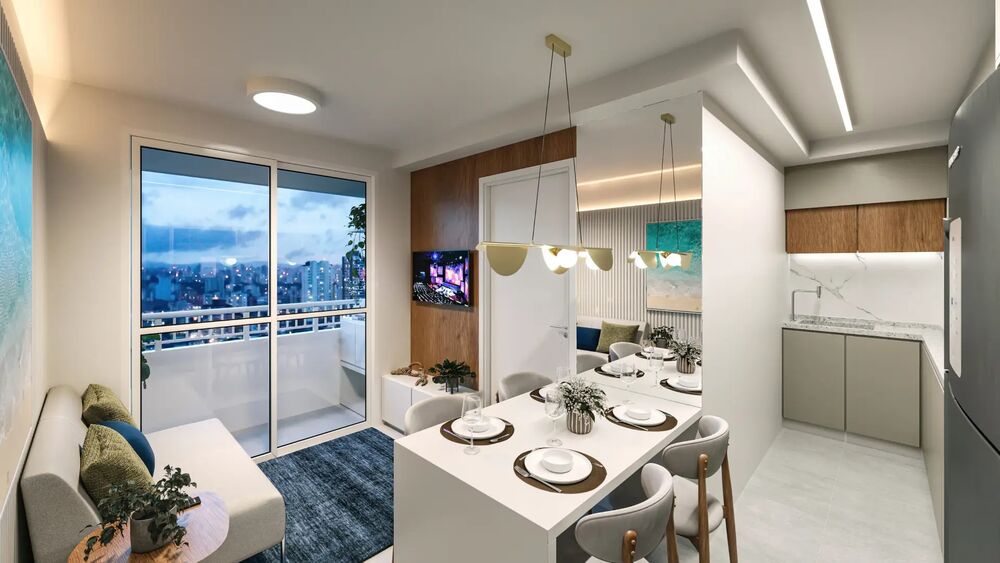 Apartamento, 2 quartos, 35 m² - Foto 1