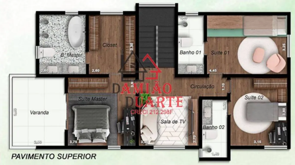 Casa de Condomínio, 3 quartos - Foto 13