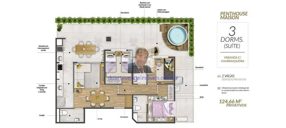 Apartamento, 2 quartos, 77 m² - Foto 14
