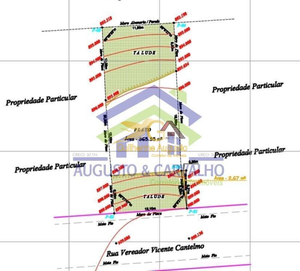 Terreno, 365 m² - Foto 2
