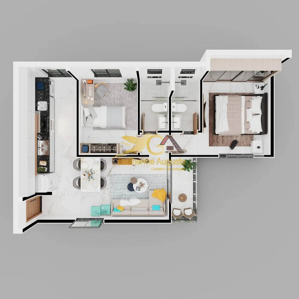Apartamento, 2 quartos - Foto 7