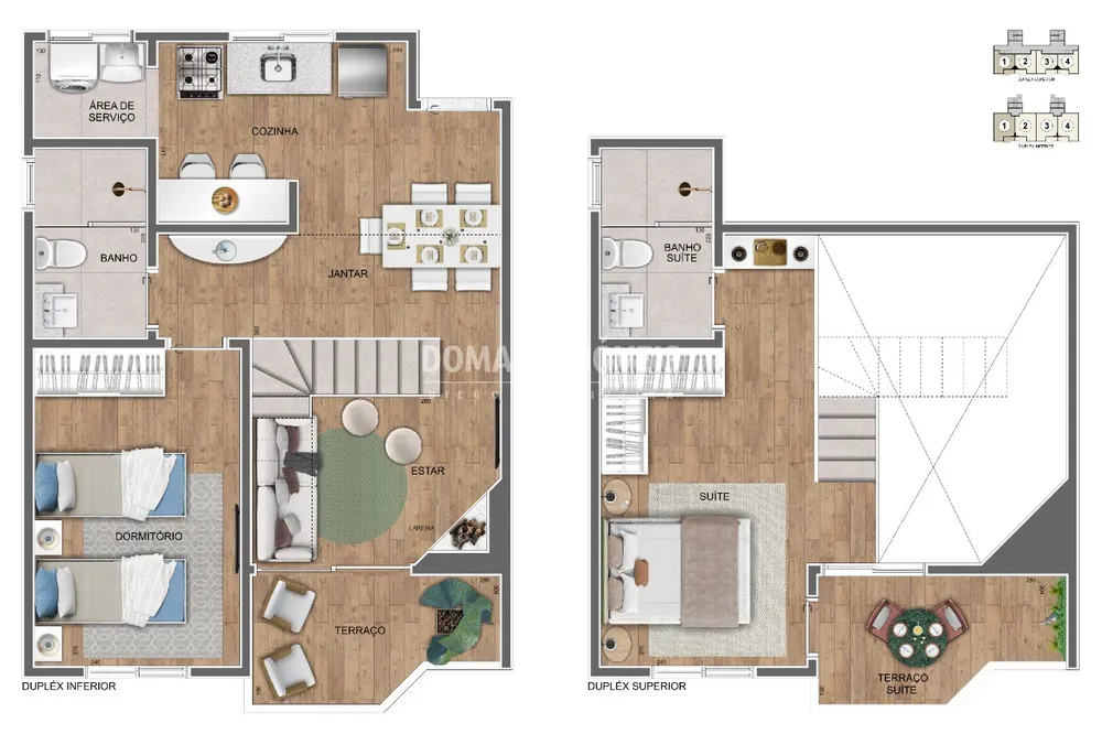 Apartamento, 2 quartos, 60 m² - Foto 3