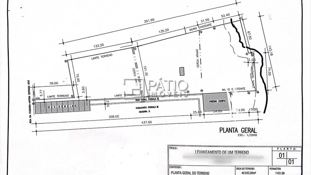 Terreno, 4 hectares - Foto 1