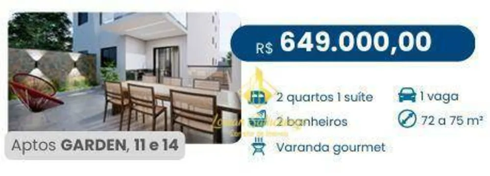 Apartamento, 2 quartos, 75 m² - Foto 1
