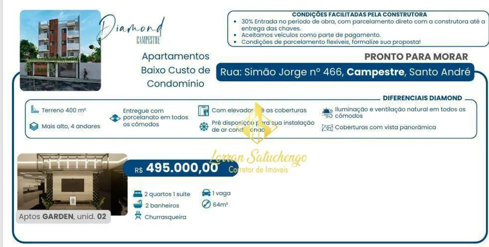 Apartamento, 2 quartos, 64 m² - Foto 2