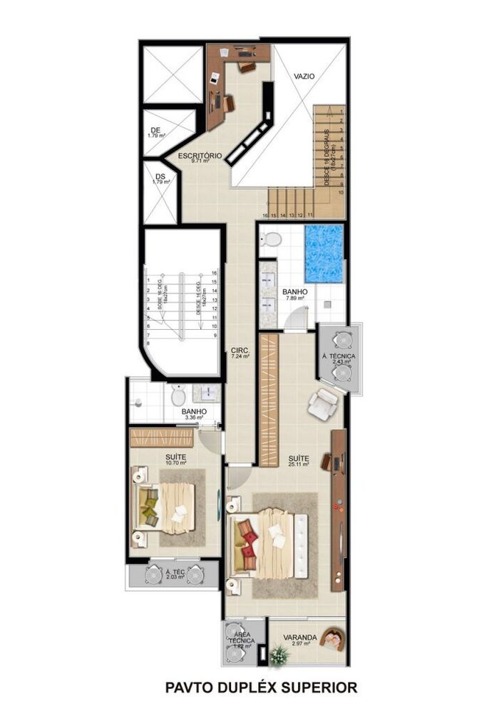 Apartamento, 4 quartos, 146 m² - Foto 4