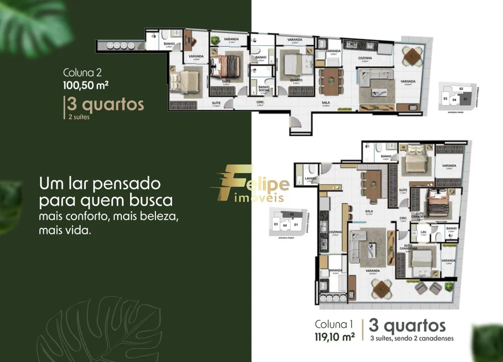 Apartamento, 2 quartos, 75 m² - Foto 9