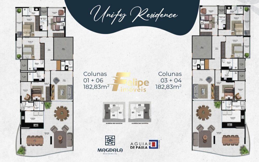 Apartamento, 3 quartos, 118 m² - Foto 1