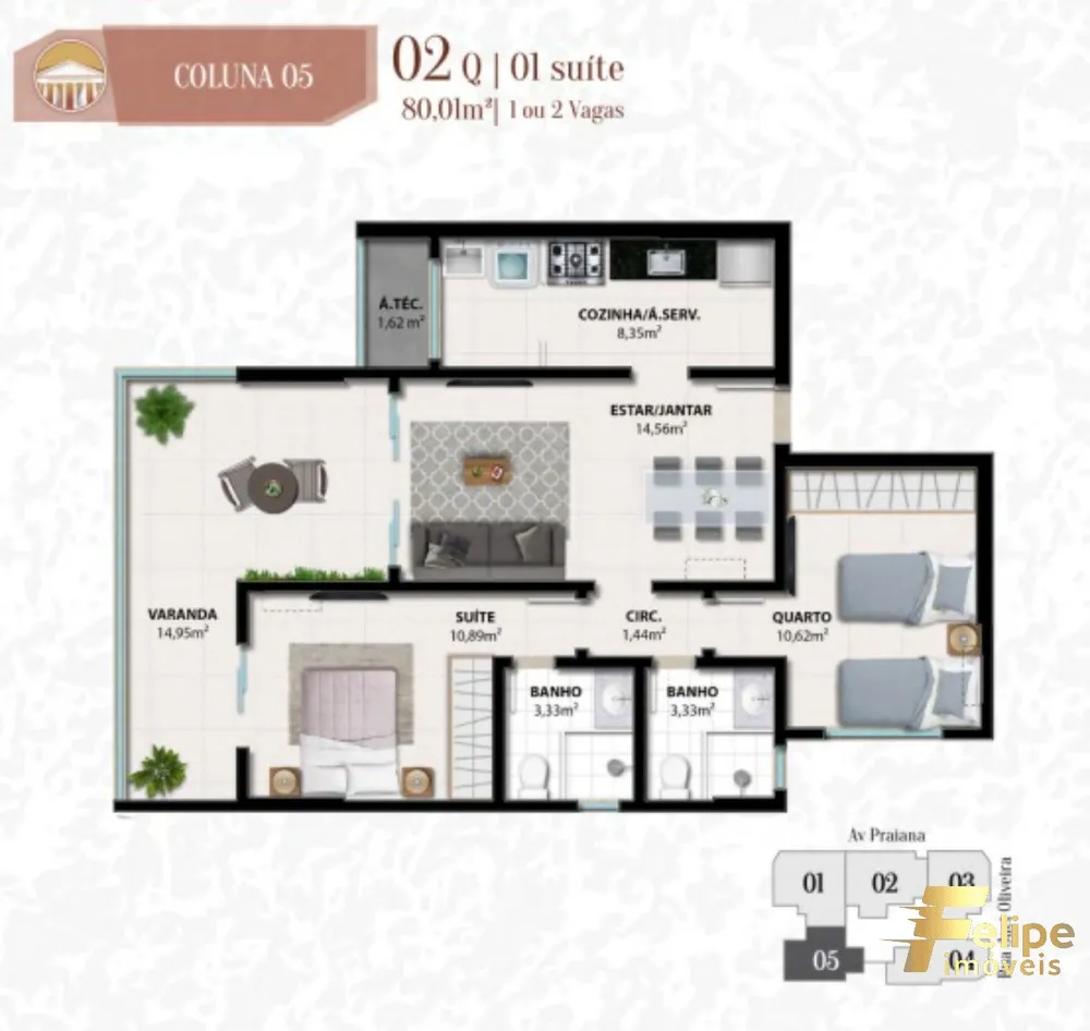 Apartamento, 3 quartos, 103 m² - Foto 11