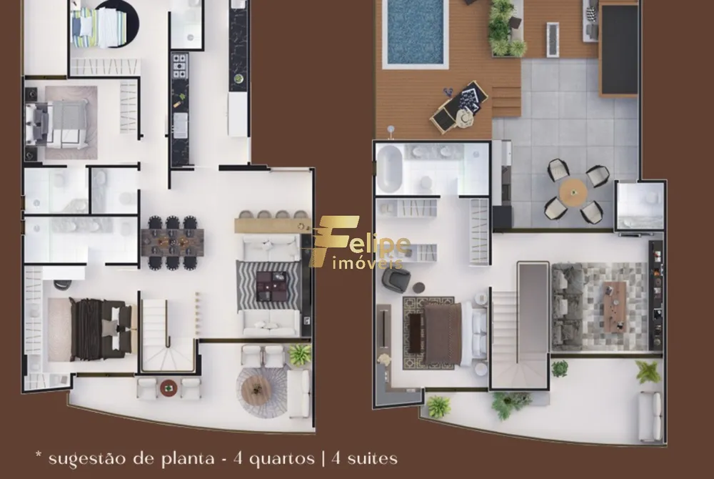 Apartamento, 4 quartos, 127 m² - Foto 3