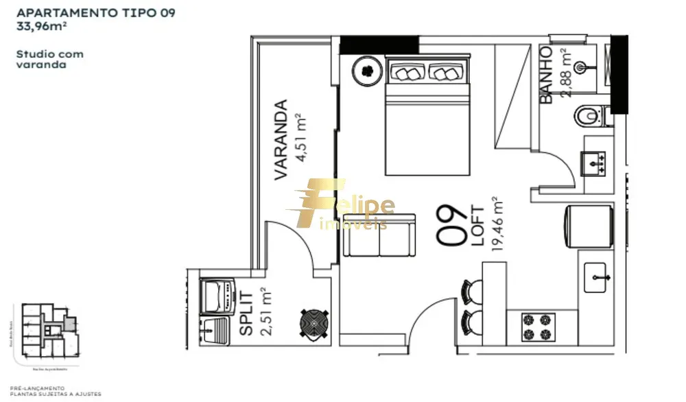Apartamento, 2 quartos, 76 m² - Foto 7