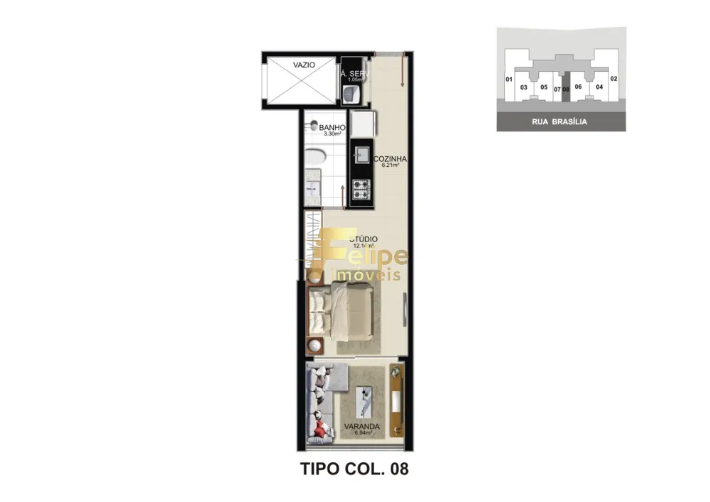 Apartamento, 3 quartos, 113 m² - Foto 6