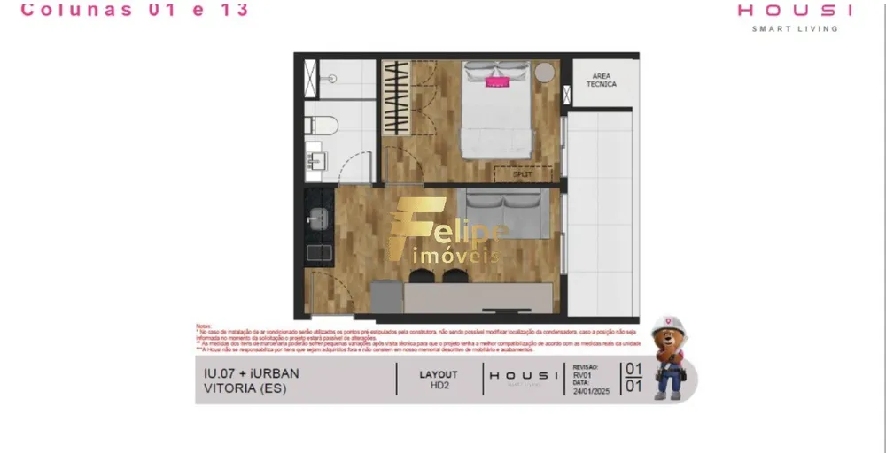 Apartamento, 2 quartos, 65 m² - Foto 3