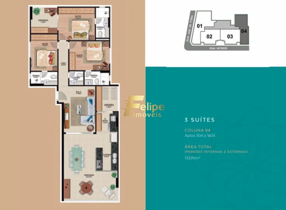 Apartamento, 4 quartos, 185 m² - Foto 11