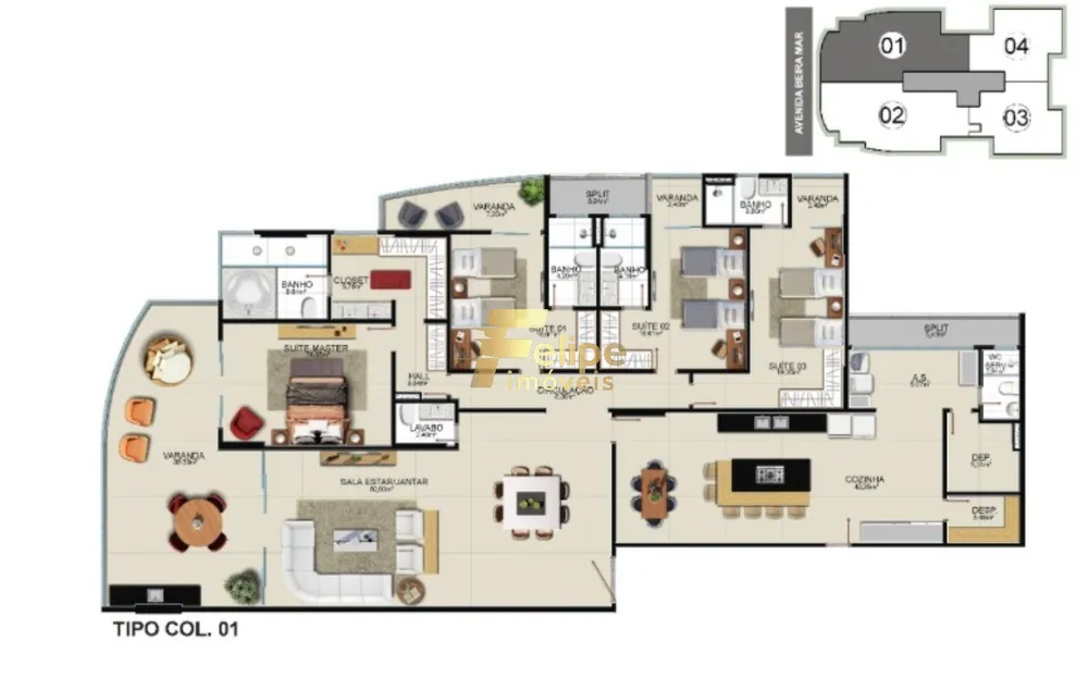 Apartamento, 4 quartos, 320 m² - Foto 4