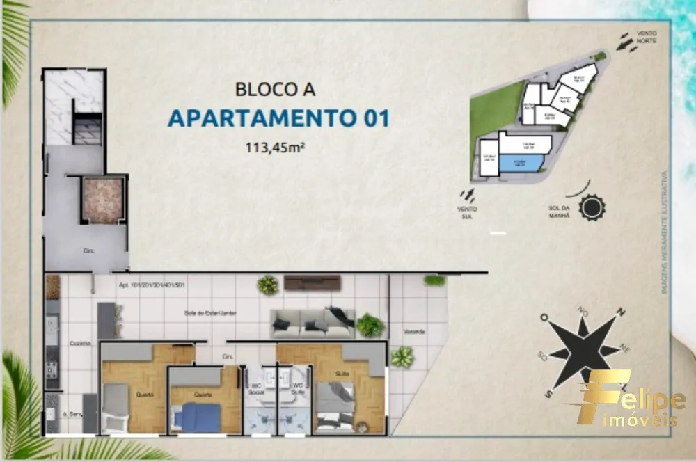 Apartamento, 3 quartos, 84 m² - Foto 5