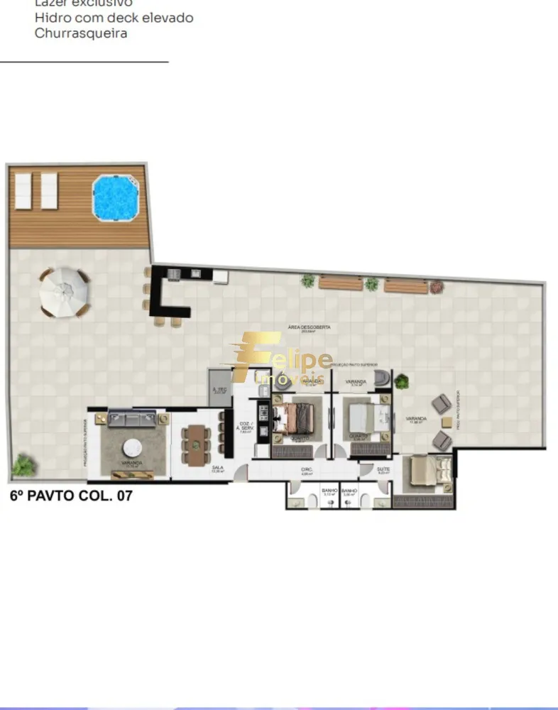 Apartamento, 3 quartos, 100 m² - Foto 8