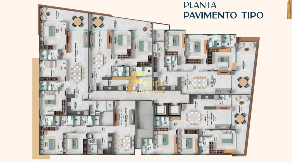Apartamento, 2 quartos, 70 m² - Foto 12