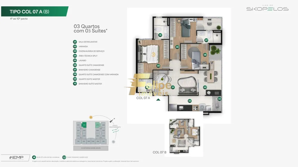 Apartamento, 2 quartos, 57 m² - Foto 10