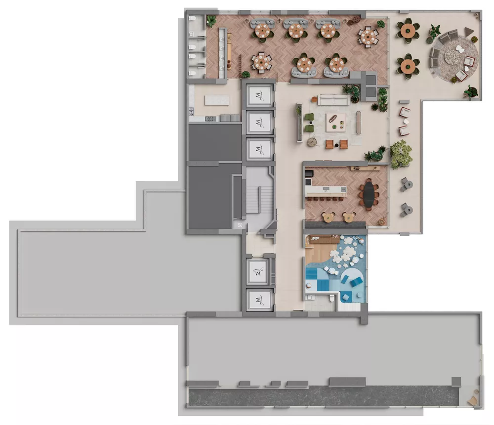 Apartamento à venda com 4 quartos, 178m² - Foto 23