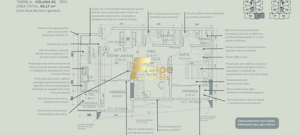 Apartamento, 2 quartos, 59 m² - Foto 5