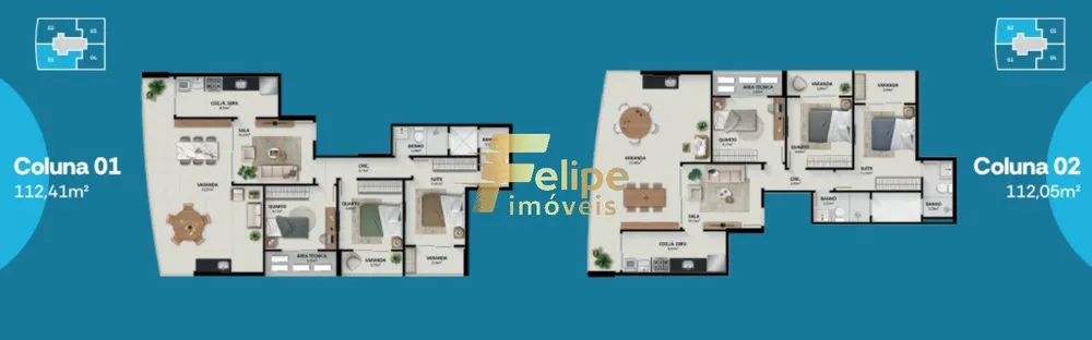Apartamento, 3 quartos, 112 m² - Foto 12