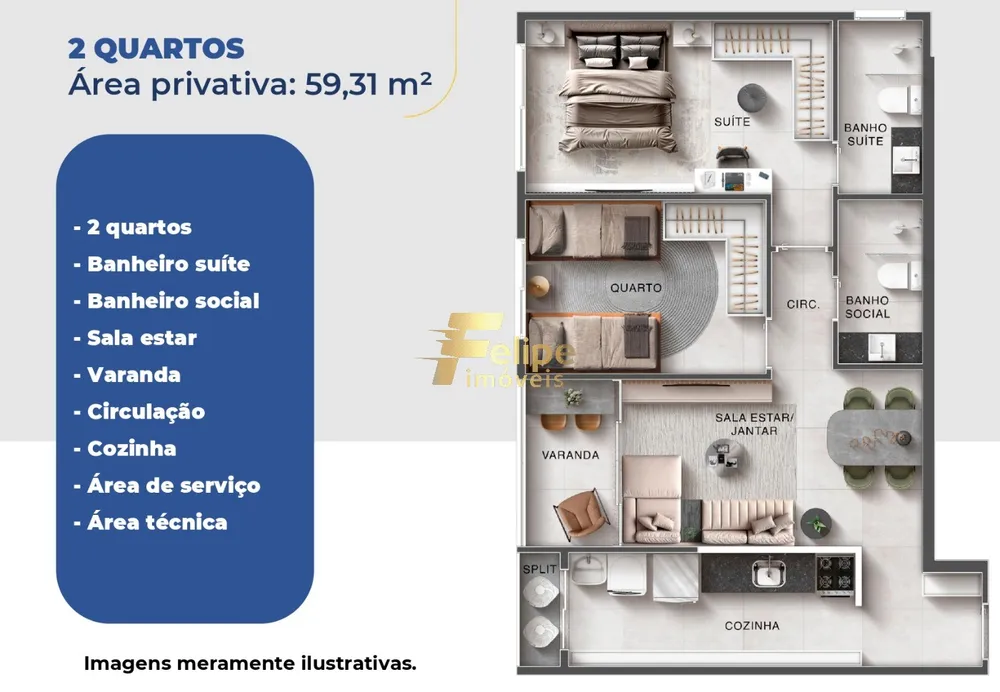 Apartamento, 1 quarto, 24 m² - Foto 8