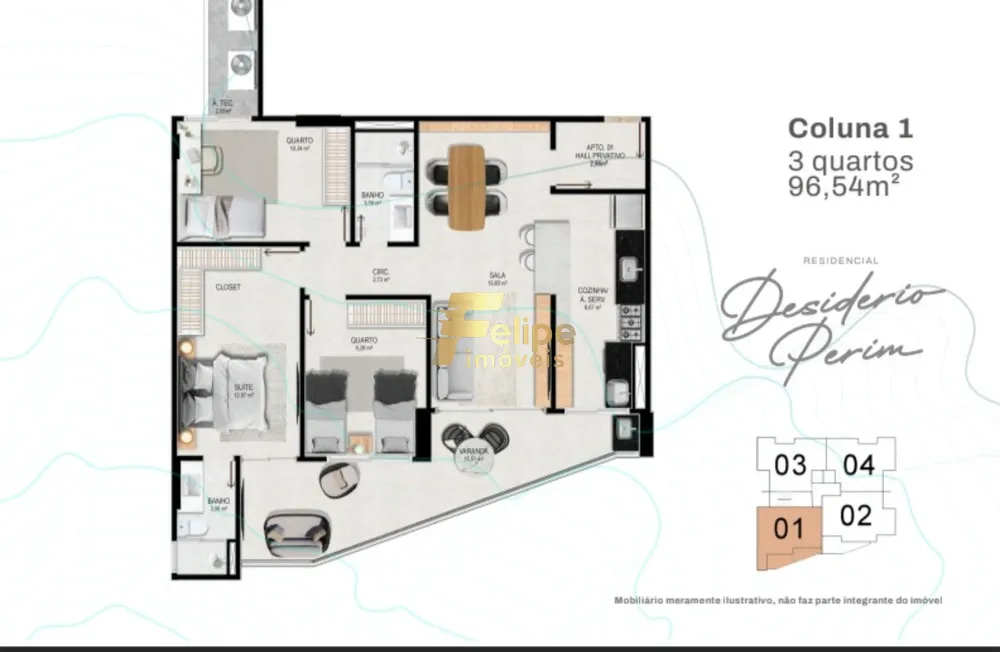 Apartamento, 2 quartos, 82 m² - Foto 6
