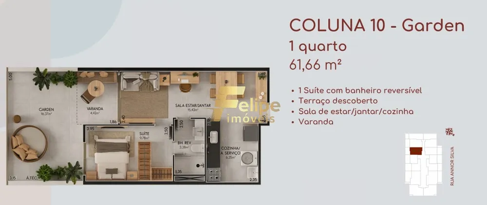 Apartamento, 2 quartos, 70 m² - Foto 6