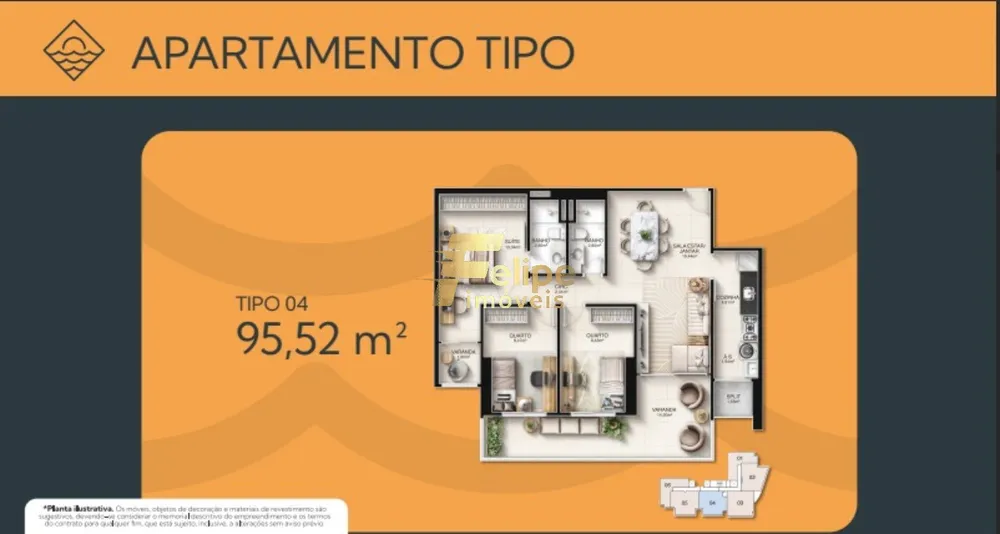 Apartamento, 3 quartos, 95 m² - Foto 8