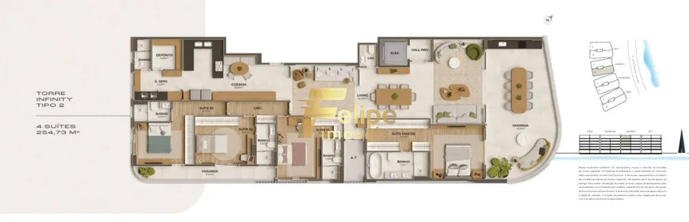 Apartamento, 4 quartos, 249 m² - Foto 6