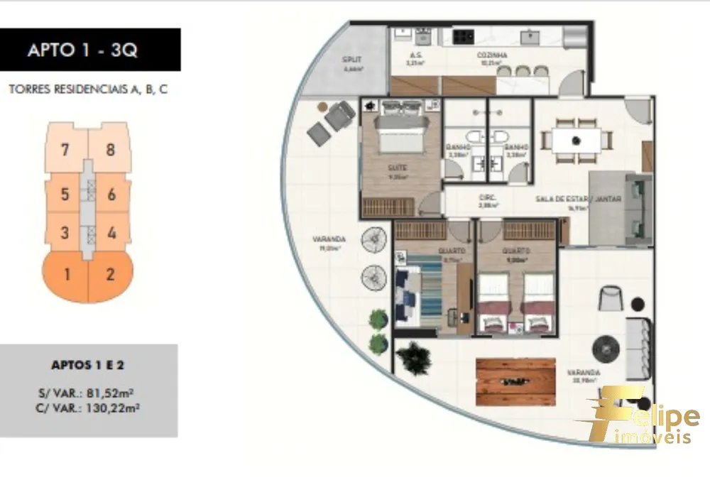 Apartamento, 2 quartos, 88 m² - Foto 12