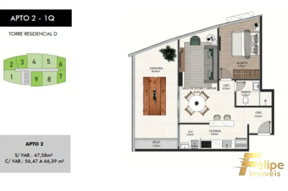 Apartamento, 2 quartos, 88 m² - Foto 10