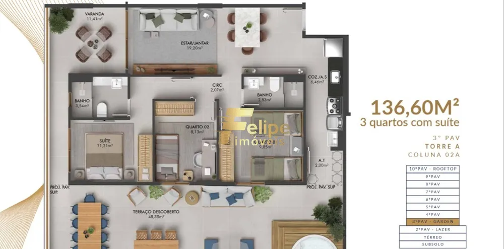 Apartamento, 3 quartos, 75 m² - Foto 7