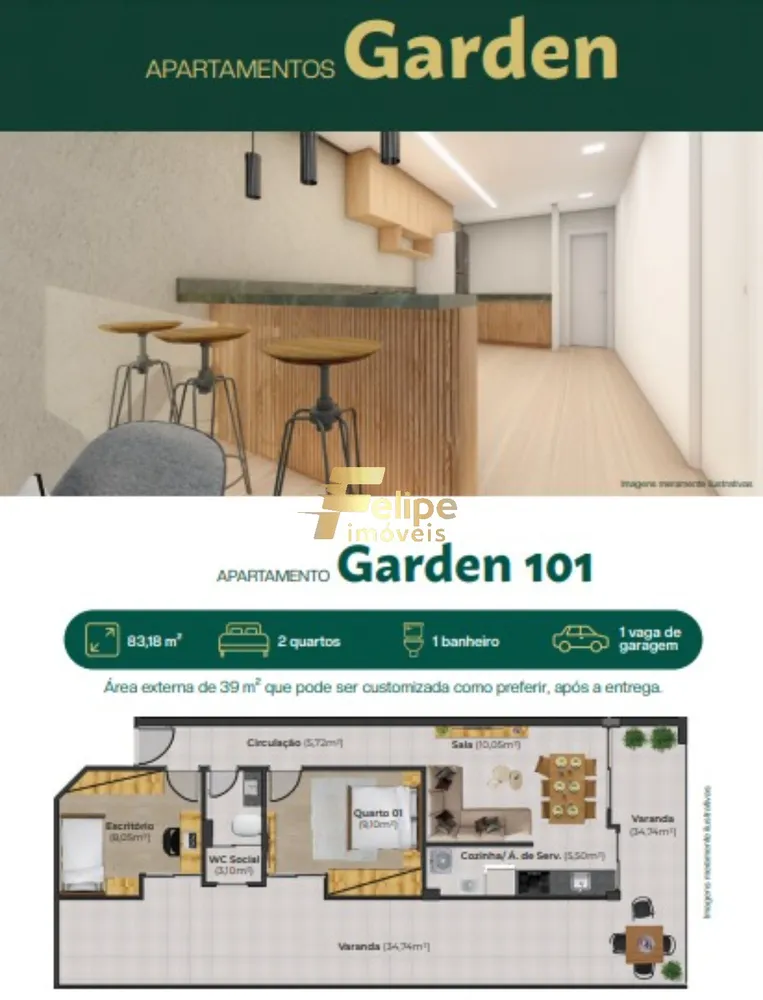 Apartamento, 2 quartos, 83 m² - Foto 6