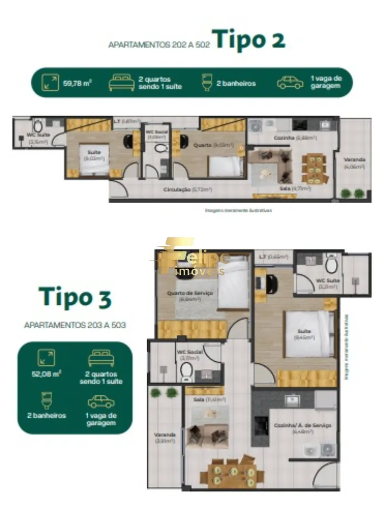 Apartamento, 2 quartos, 83 m² - Foto 9
