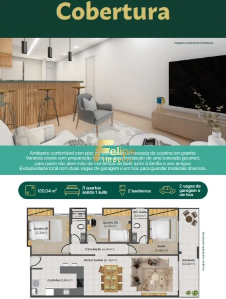 Apartamento, 2 quartos, 83 m² - Foto 10