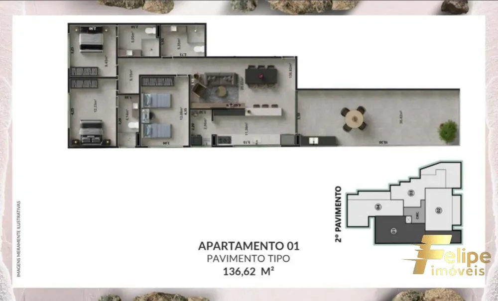Apartamento, 3 quartos, 118 m² - Foto 6