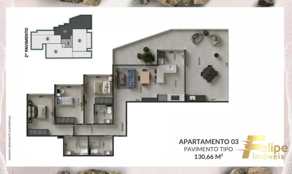 Apartamento, 3 quartos, 118 m² - Foto 8