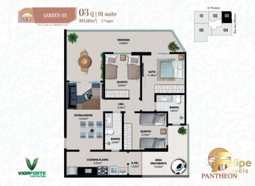 Apartamento, 2 quartos, 250 m² - Foto 17