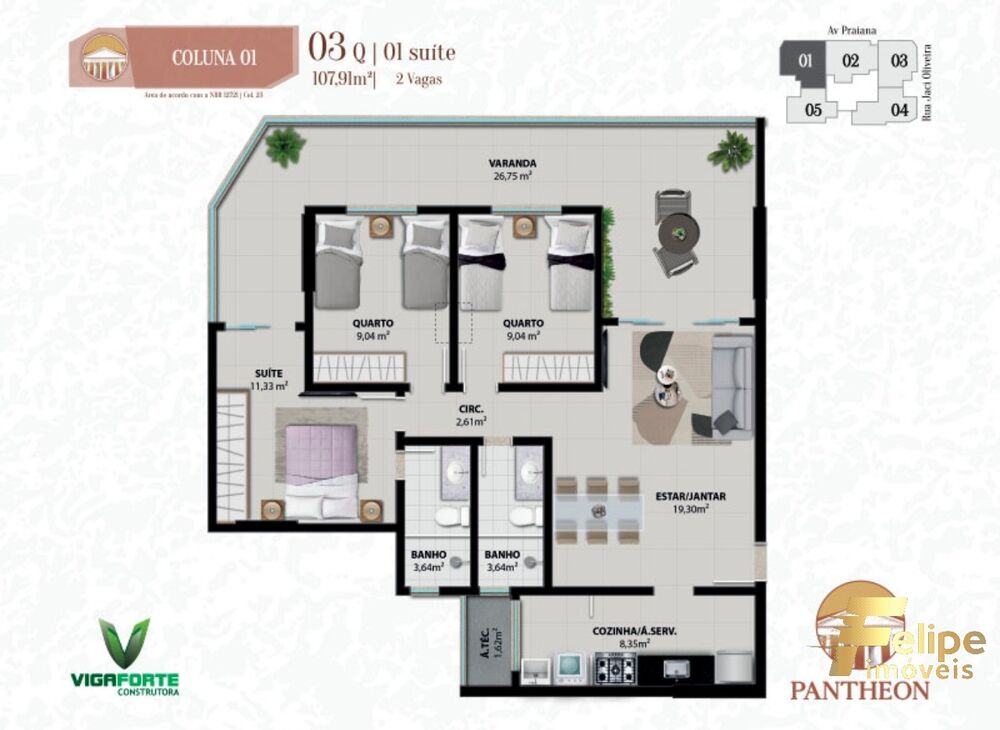 Apartamento, 2 quartos, 250 m² - Foto 13